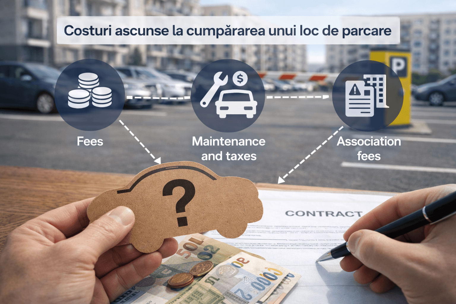 Costuri ascunse la cumpărarea unui loc de parcare