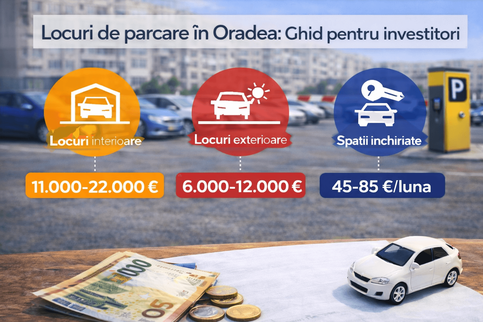 Locuri de parcare în Oradea: Ghid pentru investitori