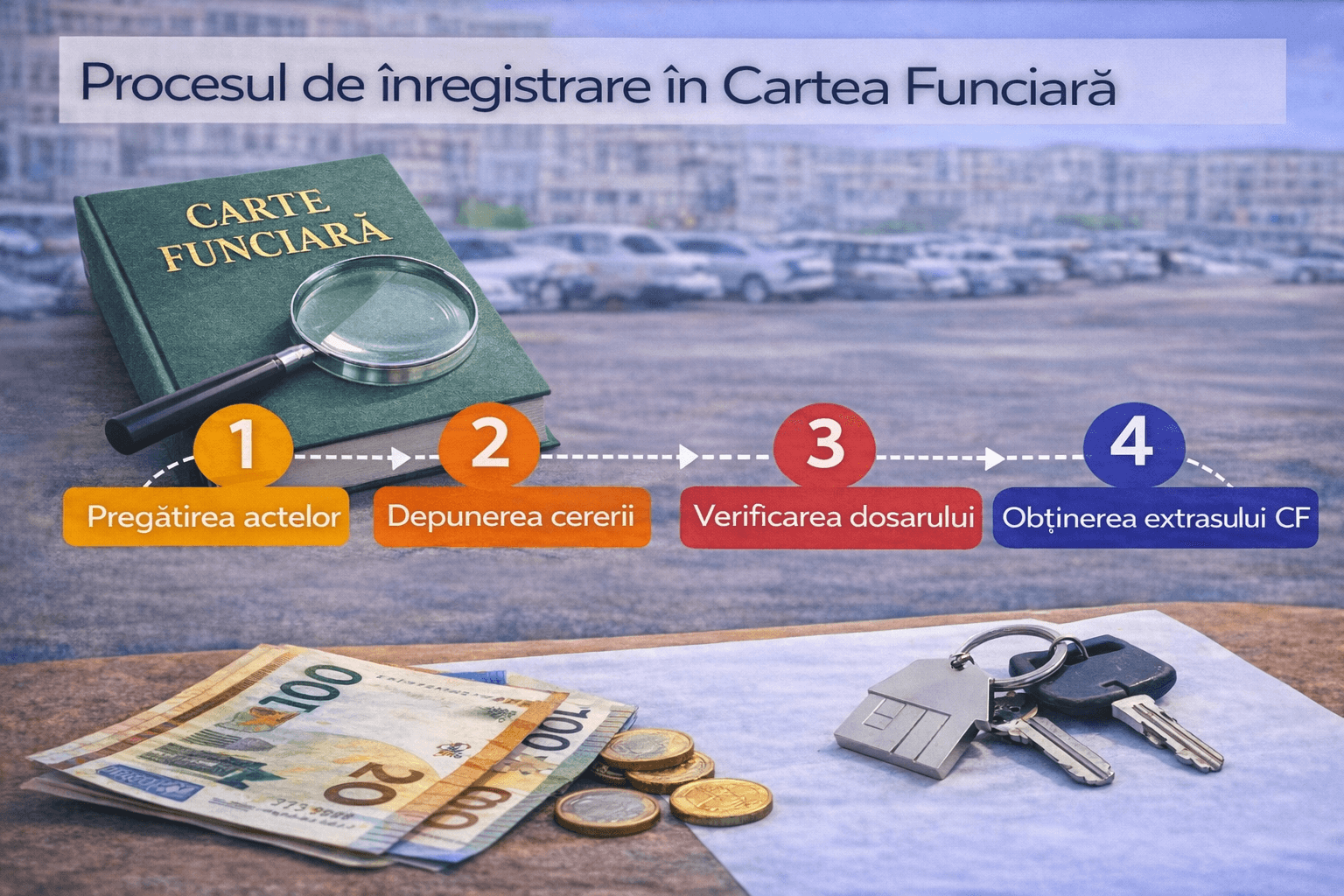 Procesul de înregistrare în Cartea Funciară