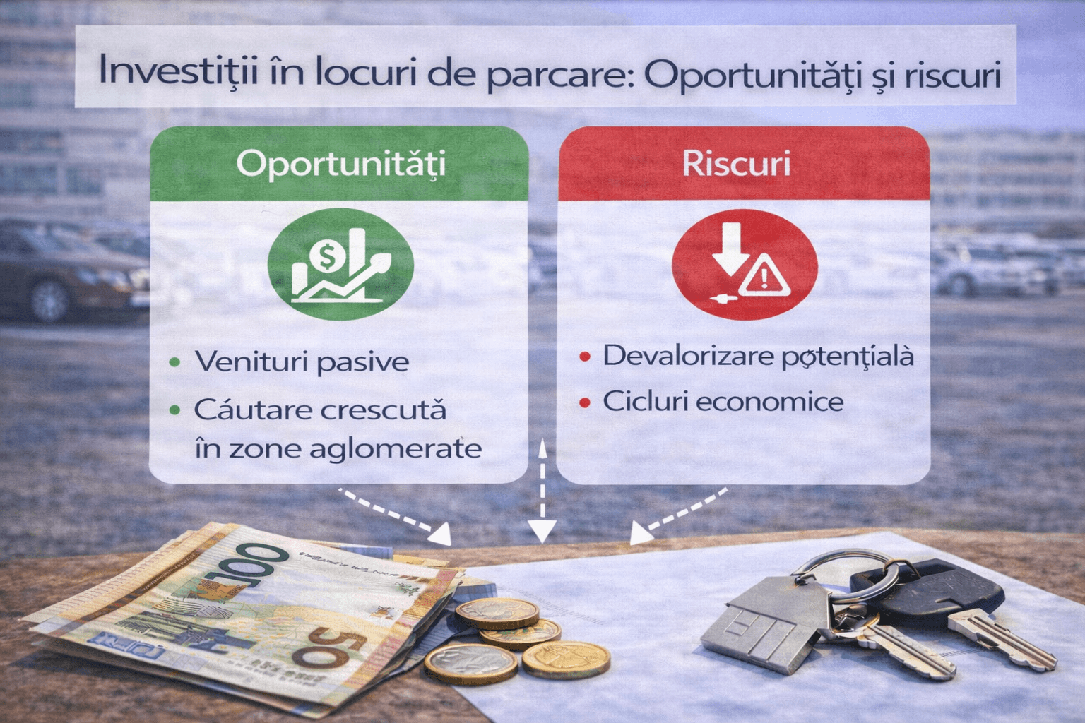 Investiții în locuri de parcare: Oportunități și riscuri